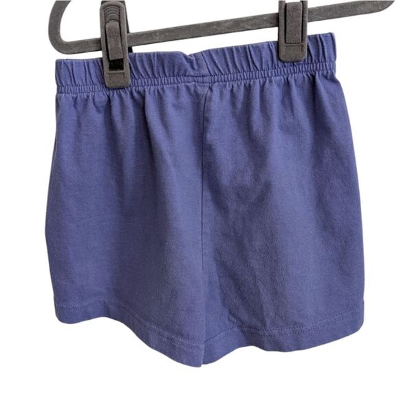 Girls 90s Vintage Purple Floral Embroidered Healthtex Shorts 6X - Picture 5 of 5